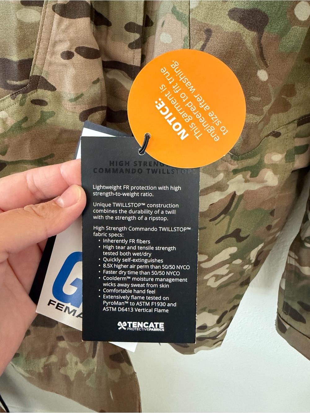 Multicam Utility Jacket & Cargo Pants Set - Camouflage - Picture 4 of 9
